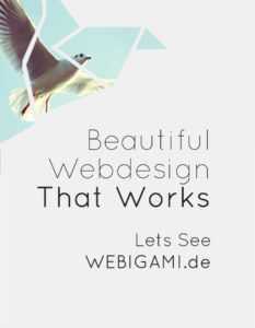 WEBIGAMI Webdesign | Made in Hamburg | www.webigami.de | Jan Stiewe